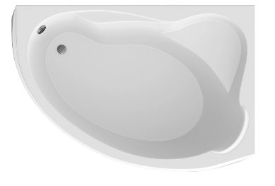 Акриловая ванна 1Marka CATANIA 160х110 см R 01кт1610п