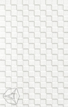 Настенная плитка Gracia Ceramica Картье серый низ рельеф 25*40 см 10101003926