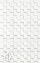 Настенная плитка Gracia Ceramica Картье серый низ рельеф 25*40 см 10101003926