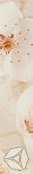 Бордюр для настенной плитки Gracia Ceramica Сакура коричневый 40*7,5 см 10212001777