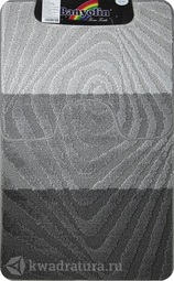 Коврик для ванной комнаты SILVER двойной антрацит 60*100 + 50*60 см 202020 (00230)