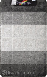 Коврик для ванной комнаты SILVER одинарный антрацит 60*100 см (00245)