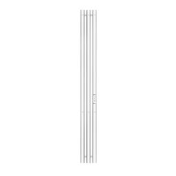 Полотенцесушитель электрический TONI ARTI Siena rotondo pulsante 3П 13/120 СП белый матовый TA-3202004