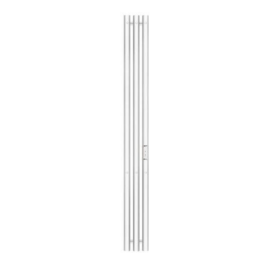 Полотенцесушитель электрический TONI ARTI Siena rotondo pulsante 3П 13/120 СП белый матовый TA-3202004