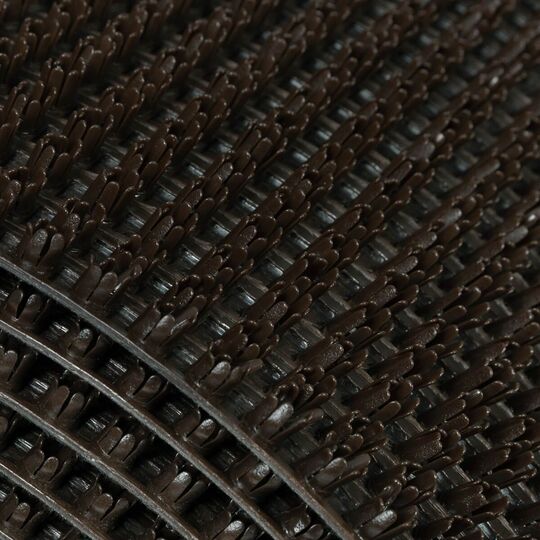 Рулон щетинистого покрытия Стандарт Альфа-Стиль 137 Темный шоколад