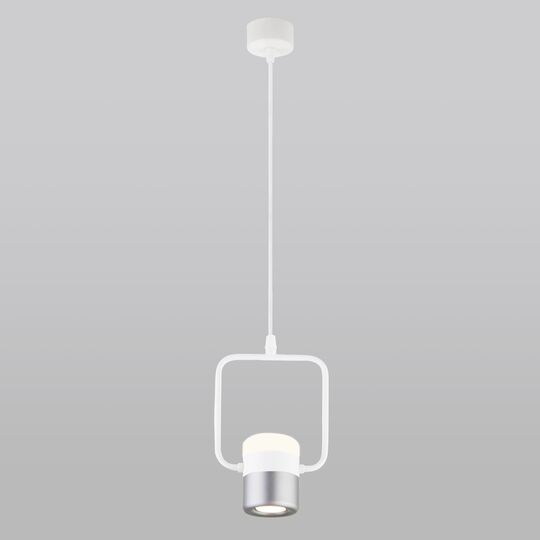 Подвесной светильник Eurosvet 50165/1 LED белый/белый