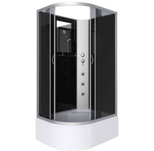 Душевая кабина Niagara Classic NG-2510-14RBKG 120х80х200 см