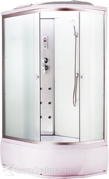 Душевая кабина AquaCubic 3106B L fabric white 120*80 см