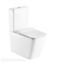 Унитаз-компакт Calypso CS2093A, сиденье Slim дюропласт, микролифт, 675*375*820, белый