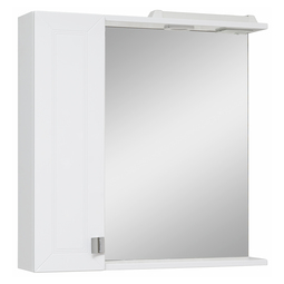 Зеркало-шкаф Aqua de Marco Остин белый, левый 70 см