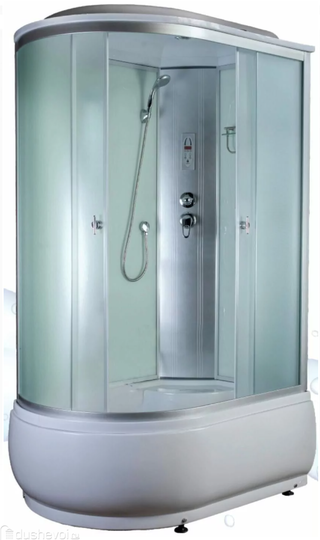 Душевая кабина AQUAPULSE 4006C R fabric white 120*80 см