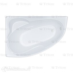 Акриловая ванна Triton Кайли (правая) 150*100 см