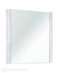 Зеркало Dreja UNI 75 см, без подсветки, белый