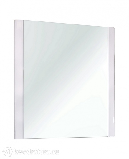 Зеркало Dreja UNI 75 см, без подсветки, белый 99.9005