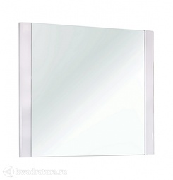 Зеркало Dreja UNI 105 см, без подсветки, белый
