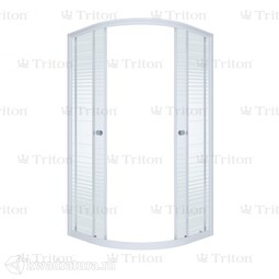 Душевая ширма Triton Стандарт полосы 100*100 см Щ0000026698