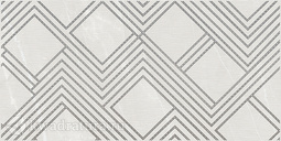 Декор для настенной плитки AZORI Hygge Grey Light Cristal белый 31,5*63 см 588212001