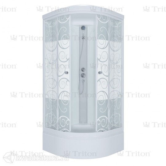 Душевая кабина Triton АКВА Стандарт Узоры В 100*100 (ДН4) Щ0000030295