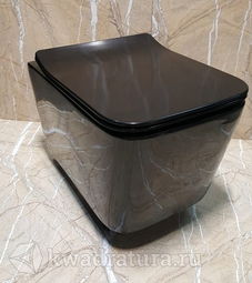 Унитаз приставной CeramaLux 5170-18 сиденье дюропласт, микролифт