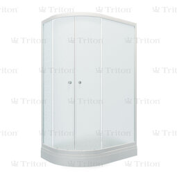 Душевое ограждение Triton Риф 120*80 А Правое (с поддоном)