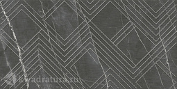 Декор для настенной плитки AZORI Hygge Grey Cristal 31,5*63 см 588252001