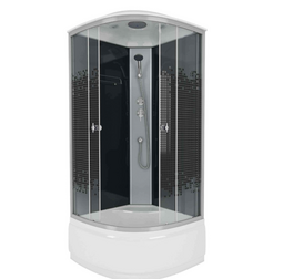 Душевая кабина Niagara Eco NG-7507-14BLACK 80х80х215 см