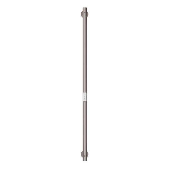 Полотенцесушитель электрический TONI ARTI Siena rotondo pulsante 1П 3/120 СП nikel brush TA-3206002