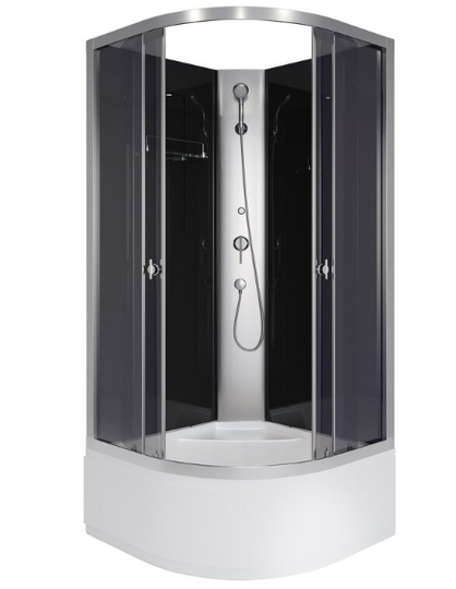 Душевая кабина Niagara Eco E80/40/TN/BK 80х80х195 см