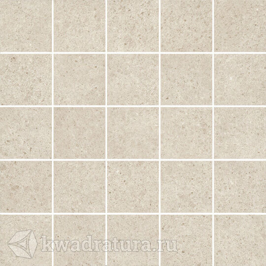 Декор для настенной плитки Kerama Marazzi Безана бежевый мозаичный MM12138 25*25 см
