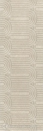Декор для настенной плитки Kerama Marazzi Безана бежевый обрезной OPC20112138R 25*75 см