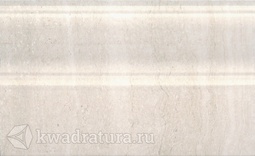 Керамический плинтус для настенной плитки Kerama Marazzi Пантеон беж светлый 15*25 см FMB008
