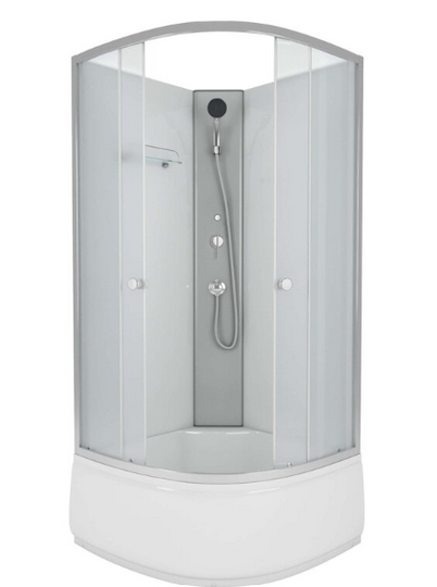 Душевая кабина Niagara Eco E90/40/MT/BK 90х90х195 см