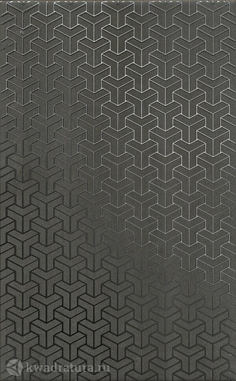 Декор для настенной плитки Kerama Marazzi Ломбардиа антрацит HGDD3716400 25*40 см