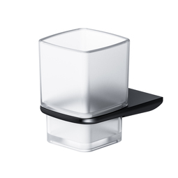 Стеклянный стакан AM.PM Inspire V2.0 с настенным держателем, черный, A50A34322