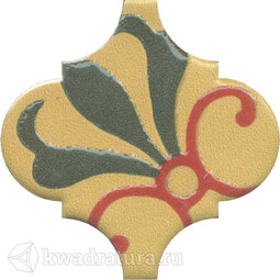 Декор для настенной плитки Kerama Marazzi Арабески Майолика OSA3865000 6,5*6,5 см