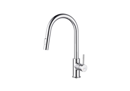 Смеситель для кухни с вытяжным изливом 2 jet Aquatek Европа AQ1384CR