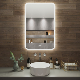Зеркало-LED Aqua de Marco Amazon подсветка/антизапотевание/2 кнопки 60*80 см