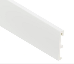 Плинтус Salag Alpha Bialy 100 мм AP11U1