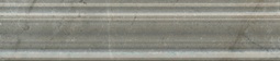 Бордюр для настенной плитки Kerama Marazzi Кантата BLE026 серый глянцевый 25*5,5 см