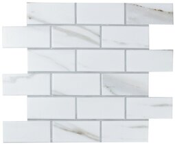 Мозаика Bonaparte Brick Calacatta Gold 29,55*29,1 см