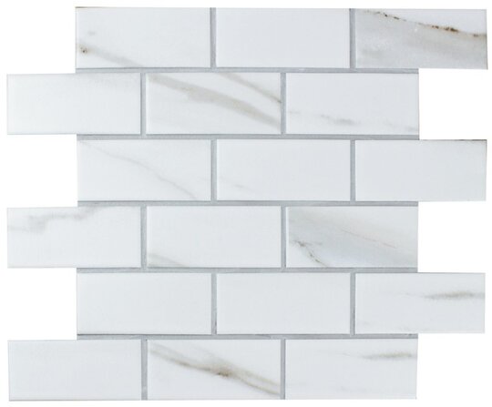 Мозаика Bonaparte Brick Calacatta Gold 29,55*29,1 см