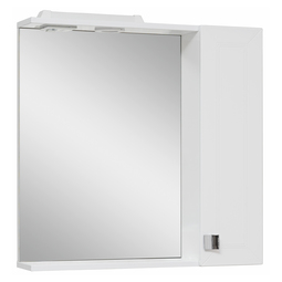 Зеркало-шкаф Aqua de Marco Остин белый, правый 70 см