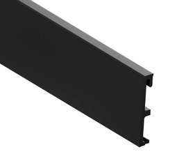 Плинтус Salag Alpha Czarny 80 мм AP81М3
