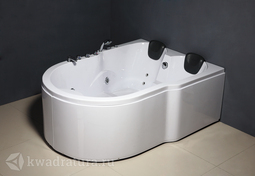Гидромассажная двухместная акриловая ванна ODA-325 183*136 см с врезанным оборудованием!!!