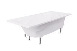 Каменная ванна Aqua de Marco Мира белая 178*79 см 1180WMIR