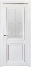 Межкомнатная дверь Uberture Decanto ПДО 1 белая