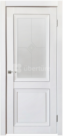 Межкомнатная дверь Uberture Decanto ПДО 1 белая