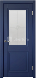 Межкомнатная дверь Uberture Decanto ПДО 1 синяя