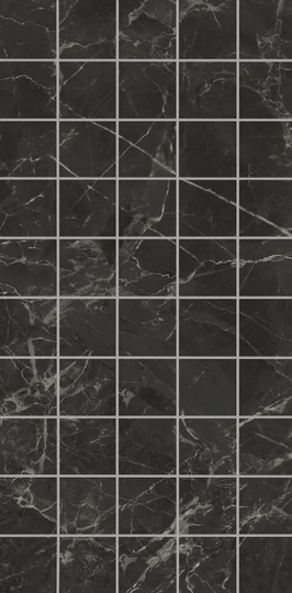 Декор чипсет Kerama Marazzi Коррер черный глянцевый 30*60 см KMD2PTG004BR