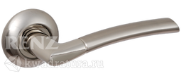 Дверная ручка Renz Капри INDH 38-08 SN/NP никель матовый/никель блестящий